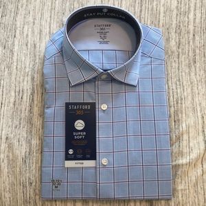 Men’s blue Stafford button down